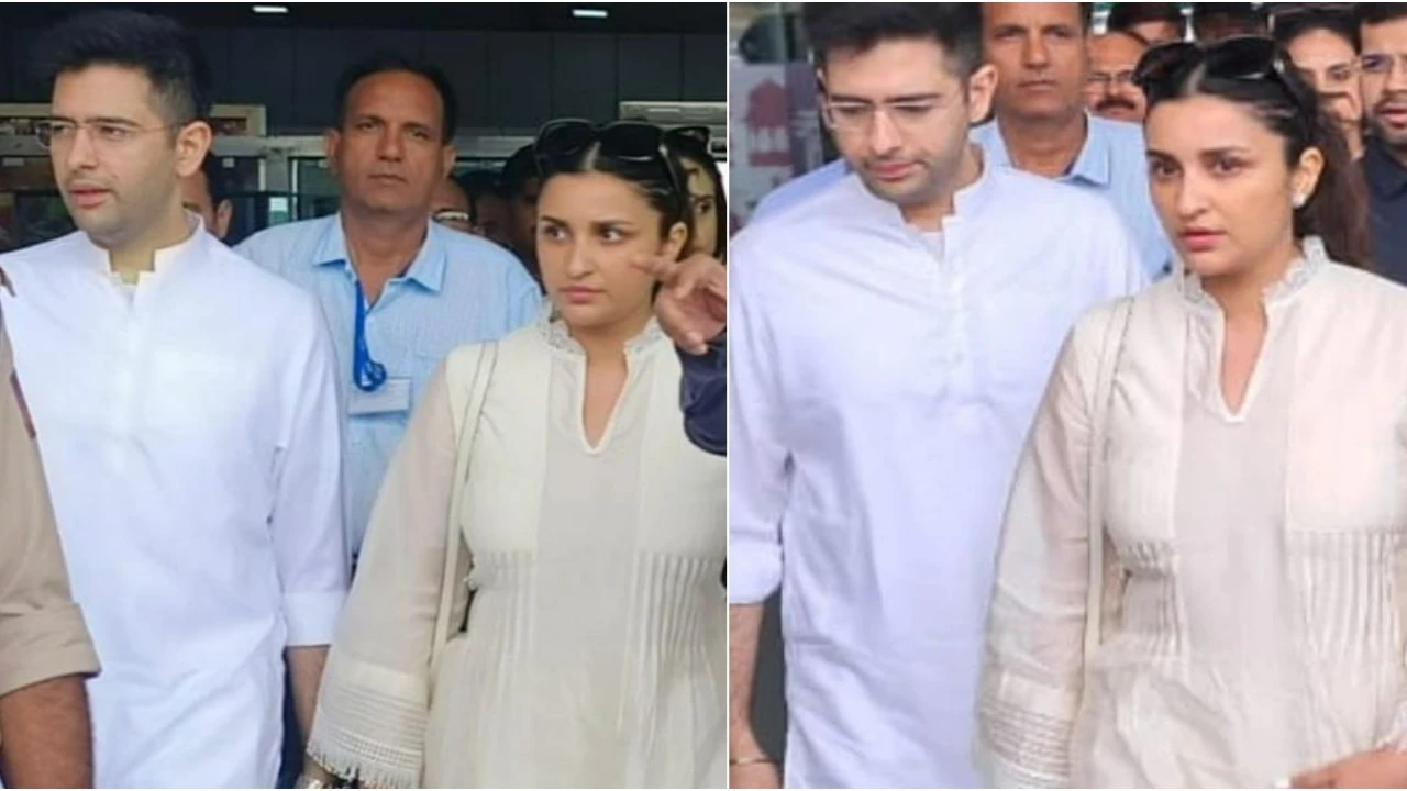 Picture courtesy: APH Images PICS: Parineeti Chopra and Raghav Chadha reach Rajasthan; Couple kickstarts wedding venue hunt in style