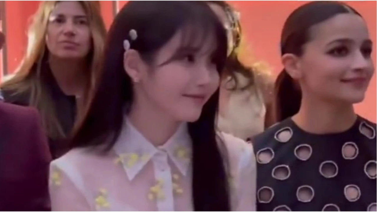 Alia Bhatt, Korean star IU spotted sitting next to each other at Gucci Cruise 2024; Internet can't keep calm | PINKVILLA