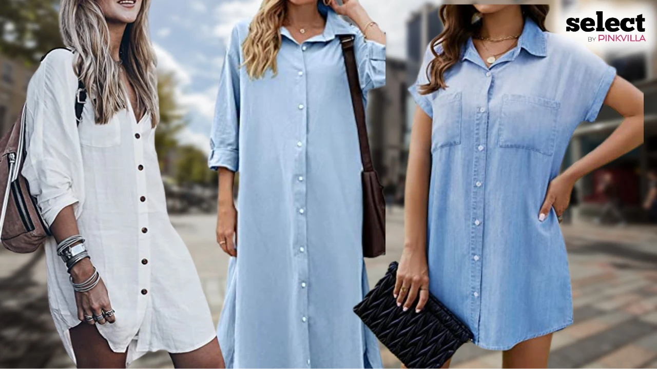 13 Best Shirt Dresses That Are Simple, Breezy, And Oh So Chic! PINKVILLA