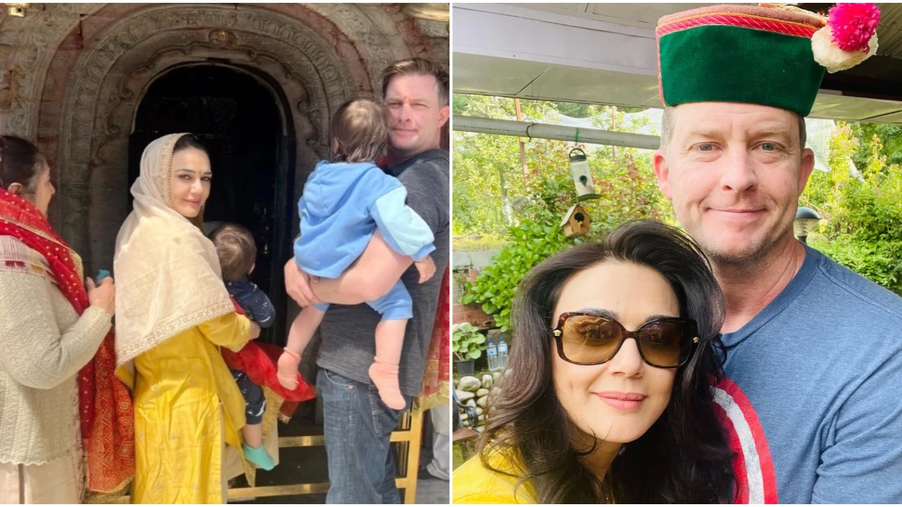 Preity Zinta’s family gifts THIS to Gene Goodenough; Actress takes Jai-Gia to Hateshwari Mata temple-VIDEO