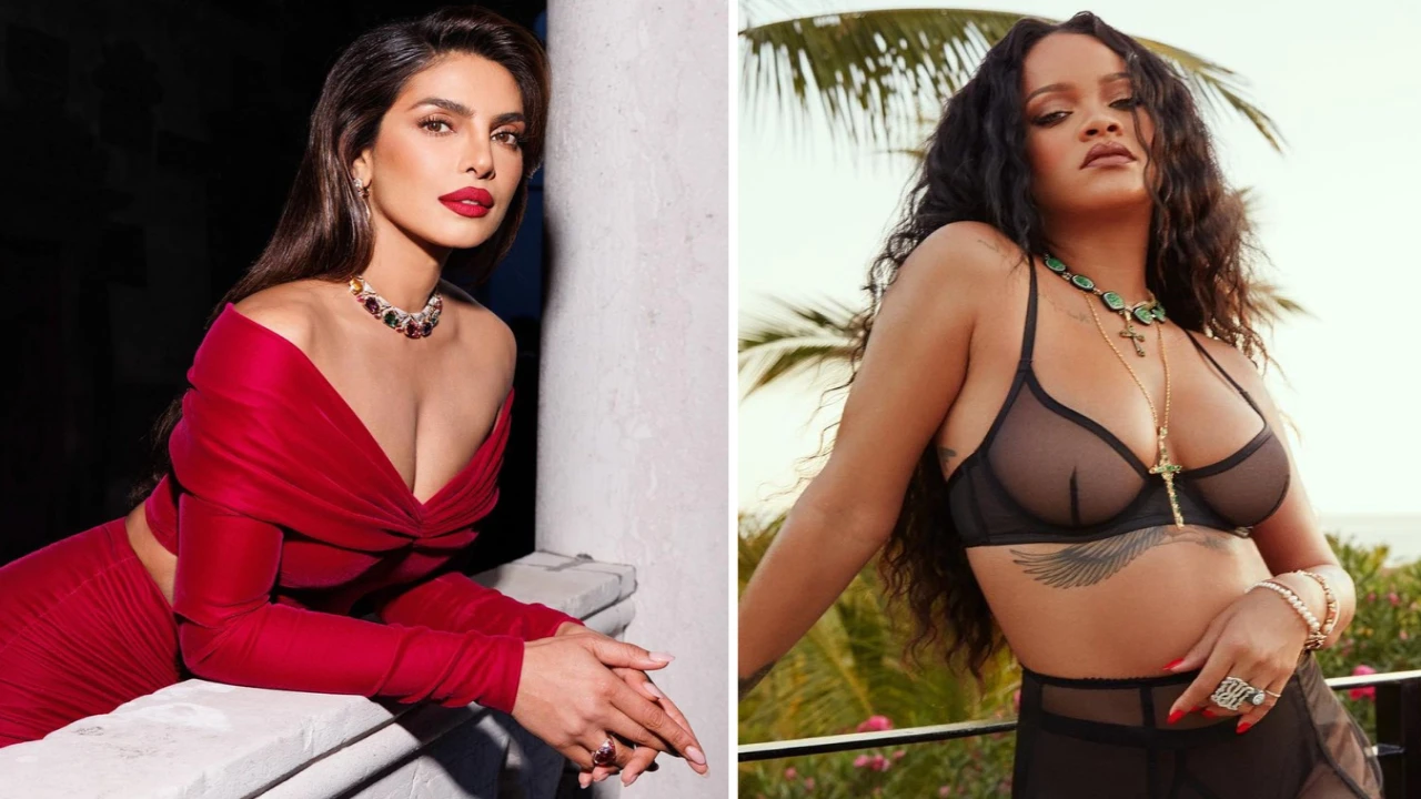Priyanka Chopra Rihanna Grazia
