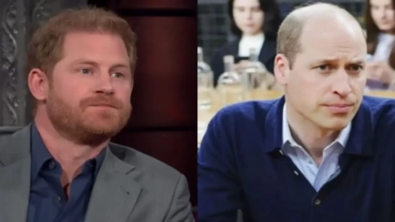 Prince Harry and William’s feud steals the show The Late Show with Stephen Colbert (youtube channel), theroyalfamily (Instagram)