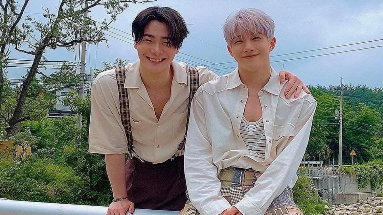 Moonbin and JinJin; Picture: Courtesy of JinJin's Instagram