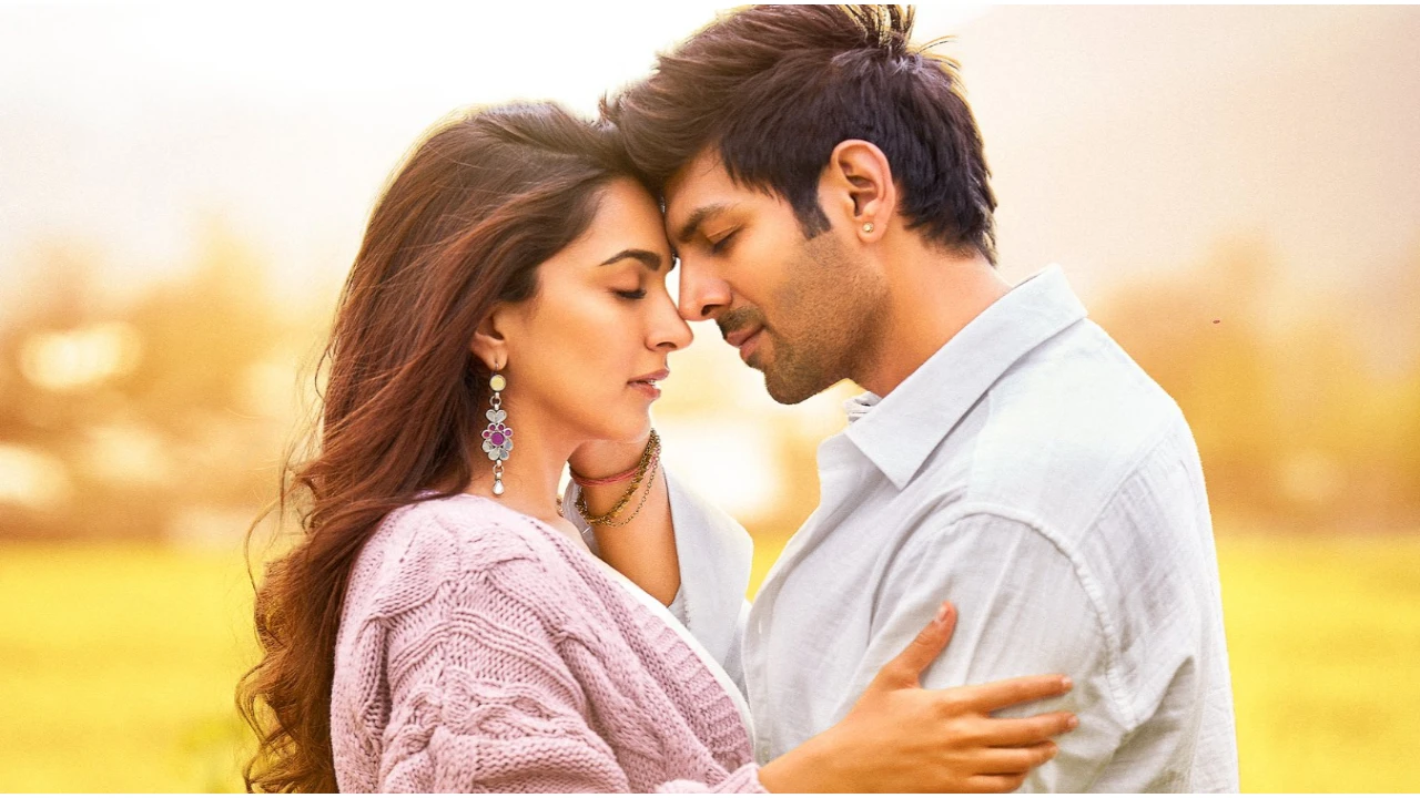 Satyaprem Ki Katha: Kiara Advani-Kartik Aaryan look deeply in love in NEW romantic poster 