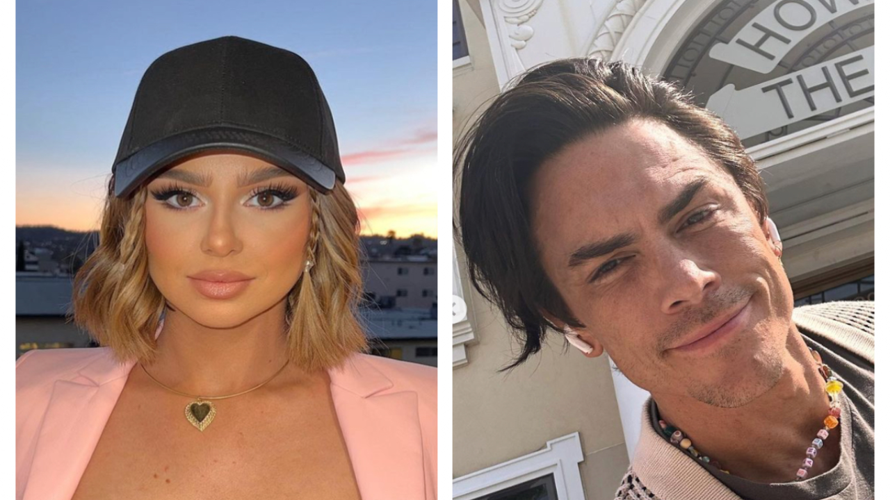 Raquel and Tom from the cast of Vanderpump Rules Instagram