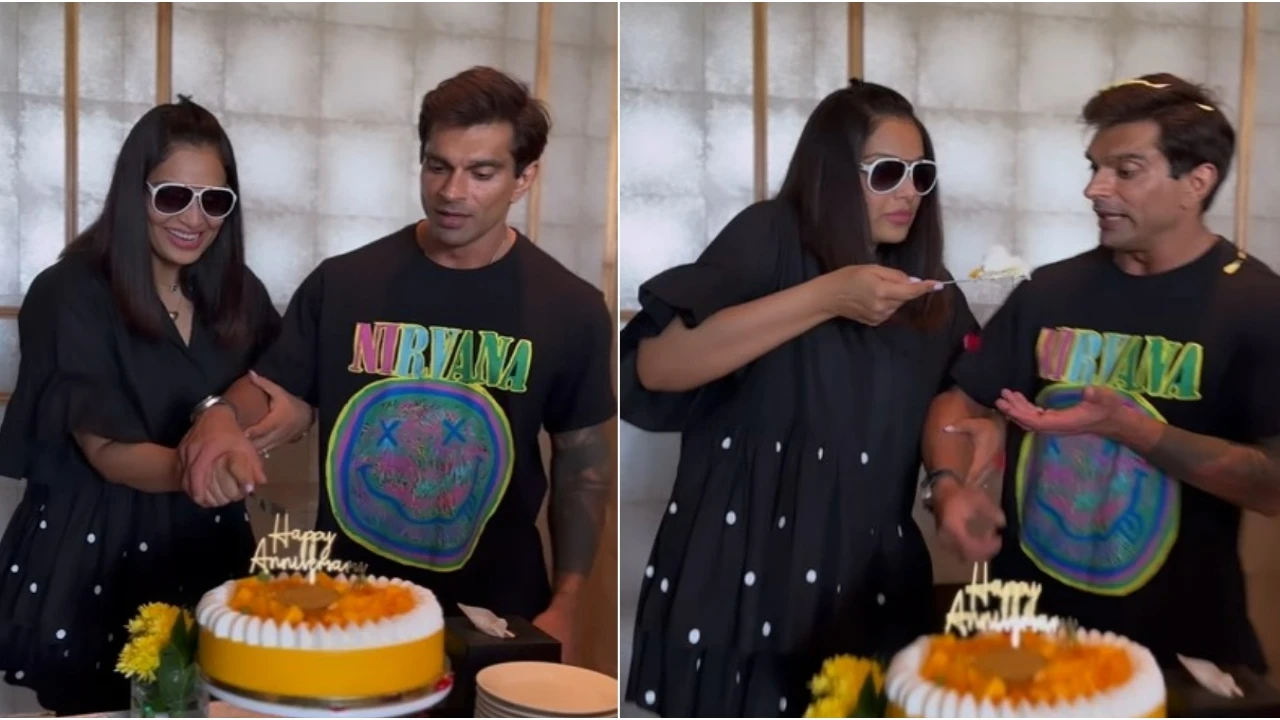 Picture courtesy: Instagram WATCH: How Devi's parents Bipasha Basu and Karan Singh Grover celebrated their seventh wedding anniversary