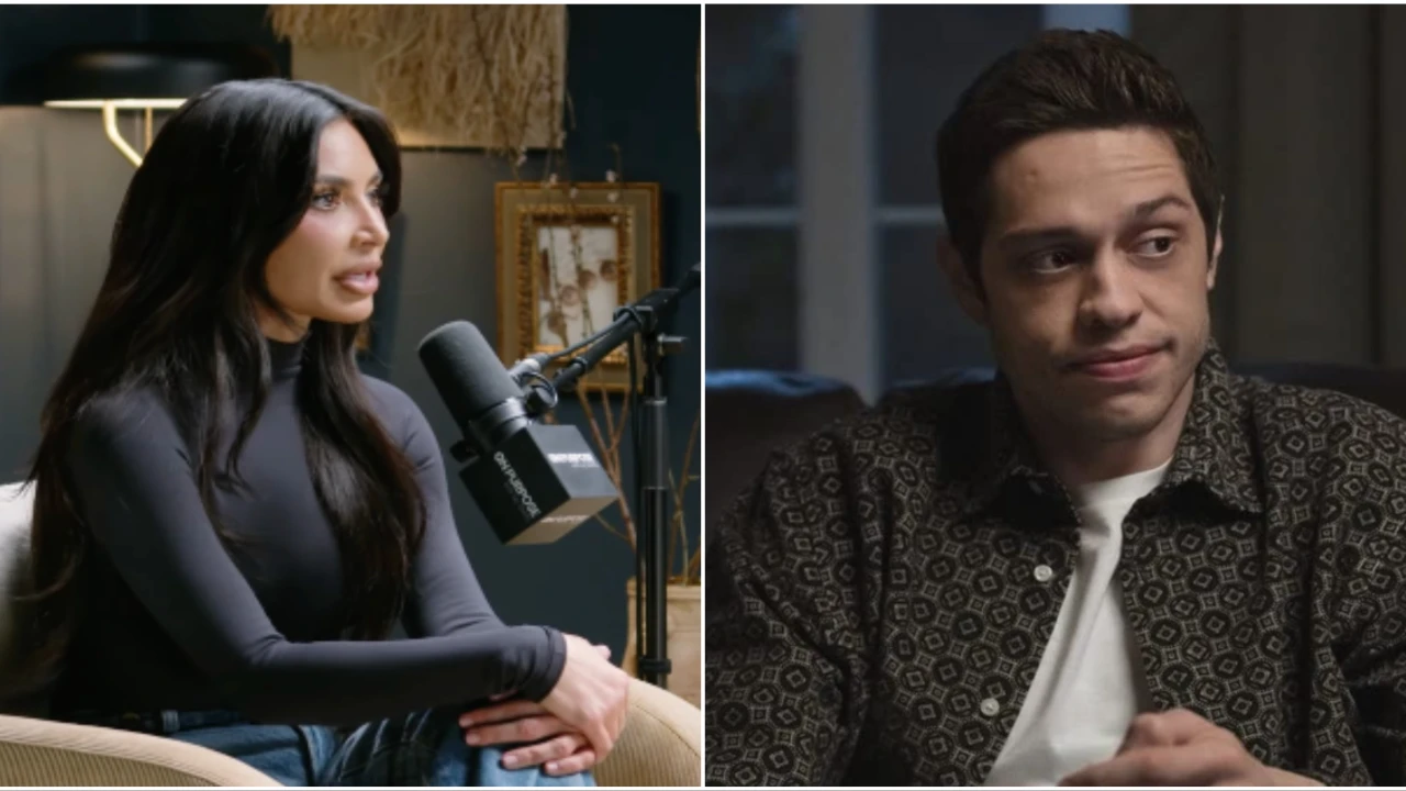 Kim Kardashian and Pete Davidson Kim Kardashian and Pete Davidson