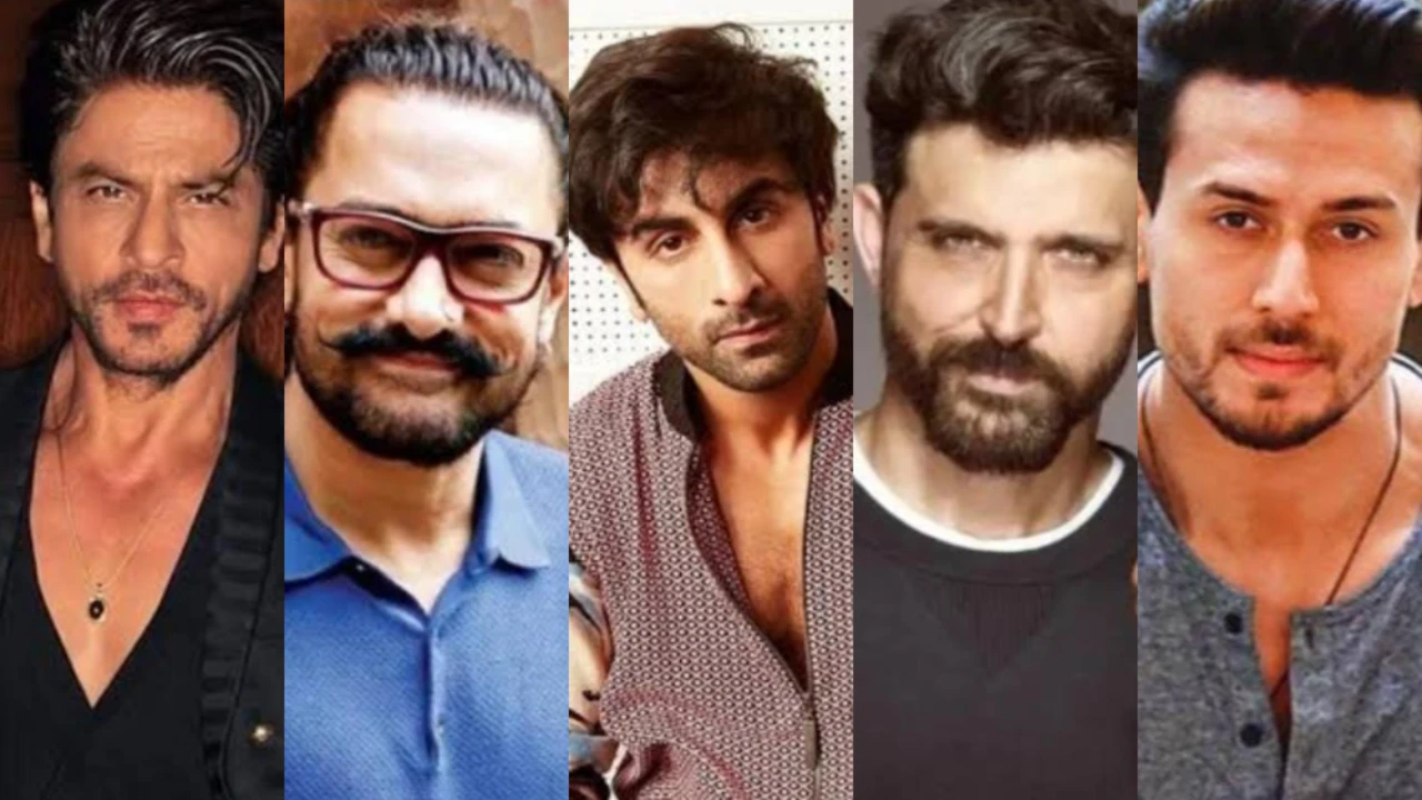 Shah Rukh Khan, Aamir Khan, Ranbir Kapoor, Hrithik Roshan, Tiger Shroff