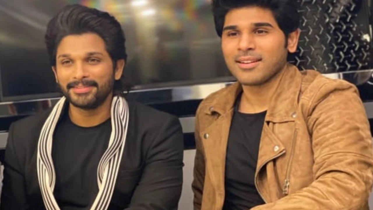 Allu Arjun pens birthday note for his brother Allu Sirish amid rumors of rift; Says 'Miss you' Allu Arjun Instagram