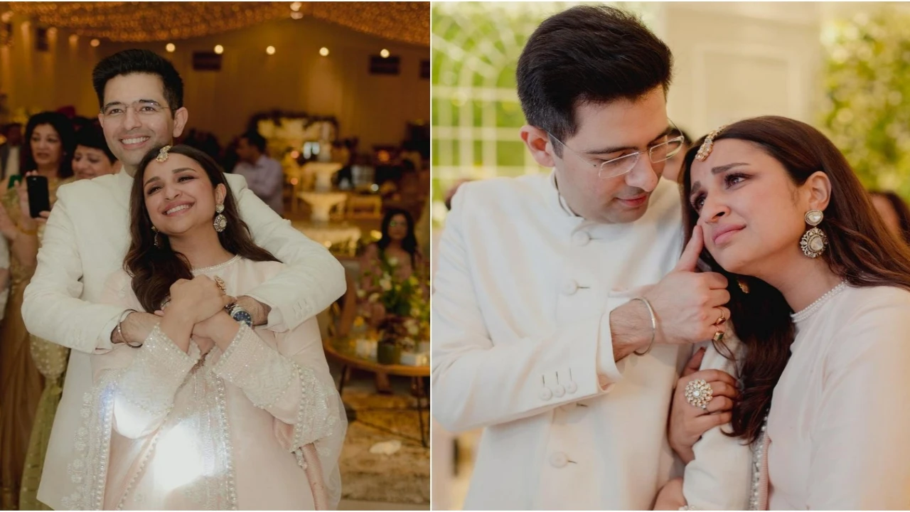 Picture courtesy: Instagram Raghav Chadha pens a special note for wife-to-be Parineeti Chopra: 'This beautiful girl entered my life...'