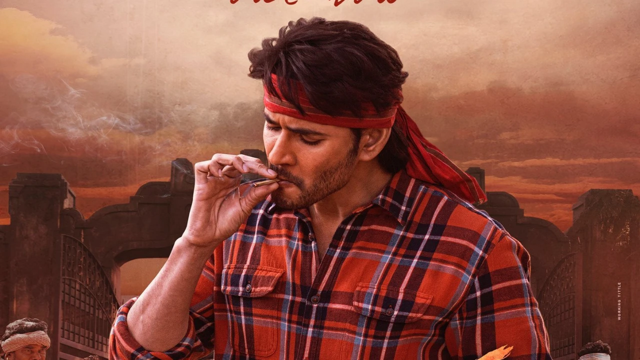 SSMB28 titled Guntur Kaaram: Mahesh Babu sets the screen on fire with mass avatar in new video (PC: Mahesh Babu Twitter) Mahesh Babu Twitter