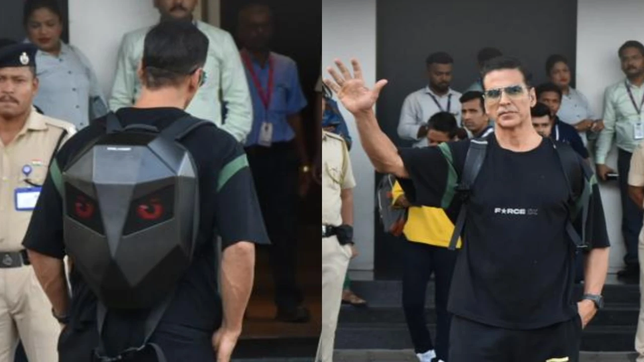 Akshay Kumar’s funky LED backpack costs a WHOPPING 35k; What makes it so expensive? Akshay Kumar’s funky LED backpack costs a WHOPPING 35k; What makes it so expensive?