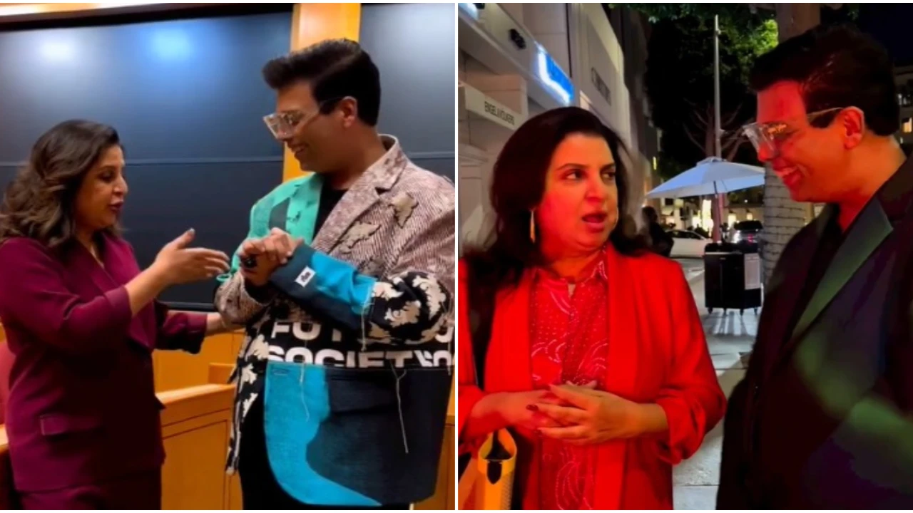 Happy Birthday, Karan Johar: 5 hilarious VIDEOS with Farah Khan that are too entertaining to miss Happy Birthday, Karan Johar: 5 hilarious VIDEOS with Farah Khan that are too entertaining to miss