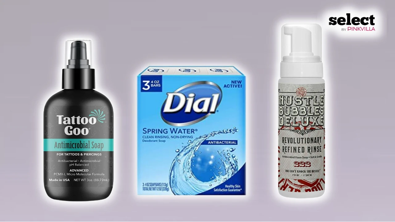 Types of antibacterial soap for tattoos