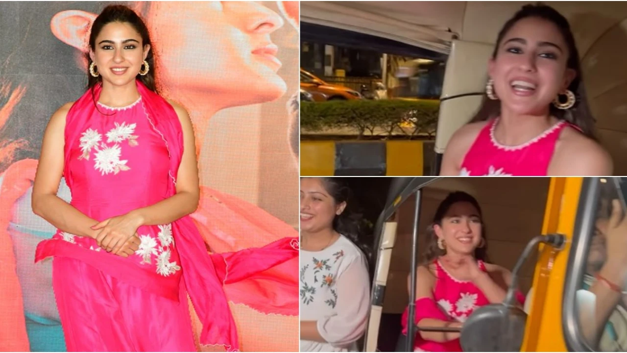 Picture courtesy: Instagram WATCH: Zara Hatke Zara Bachke star Sara Ali Khan heads back home in an auto; Netizens love her 'simplicity'
