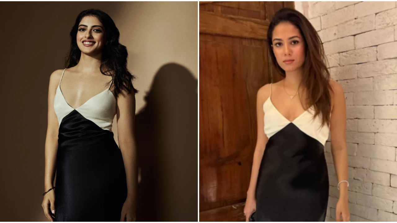 Navya Nanda and Mira Rajput wore the same Summer Somewhere dress worth Rs  6.5k; Whose look did you love more? | PINKVILLA