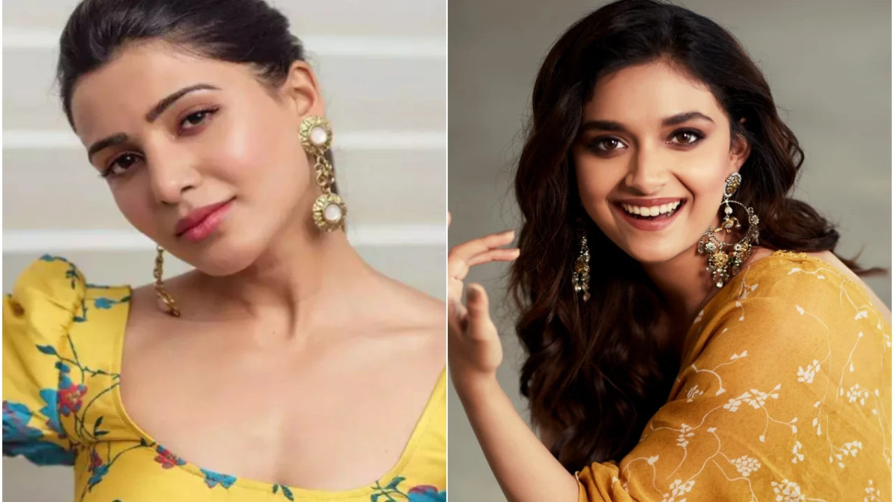 Samantha to Keerthy Suresh: South celebs hail MS Dhoni and celebrate CSK's big win at IPL (PC: Samantha and Keerthy Suresh Instagram) Samantha and Keerthy Suresh Instagram