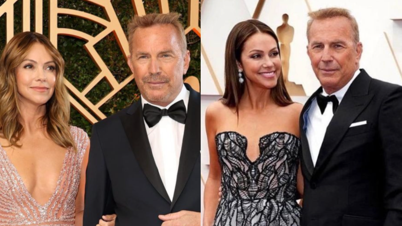 Yellowstone fame Kevin Costner’s wife ditches wedding ring in first photos after filing for divorce