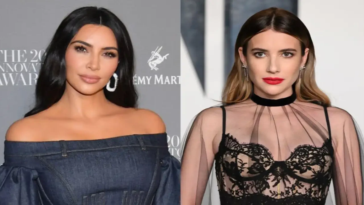 Kim Kardashian's addition to the new season of American Horror Story is not well-received by the show's loyal fans. Kim Kardashian, Emma Roberts, American Horror Story
