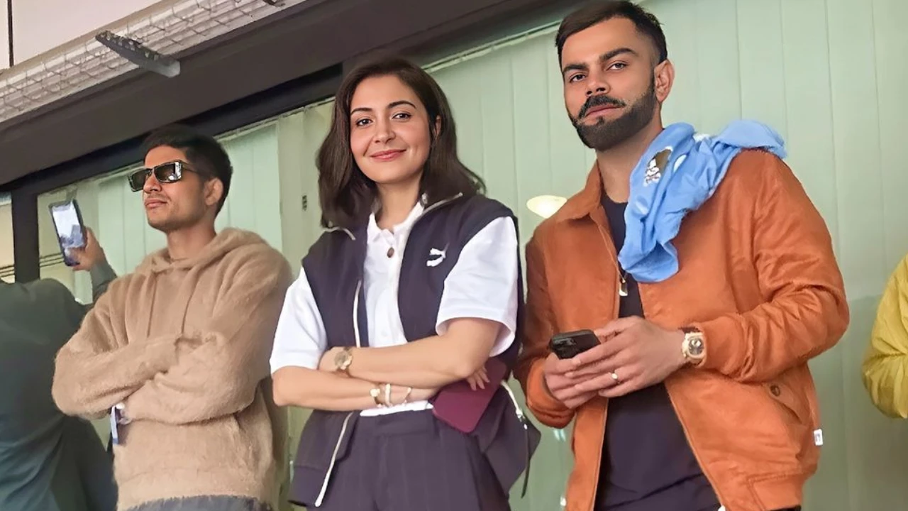 Anushka Sharma and Virat Kohli were spotted at the Wembley stadium (PC: Instagram) Anushka Sharma and Virat Kohli