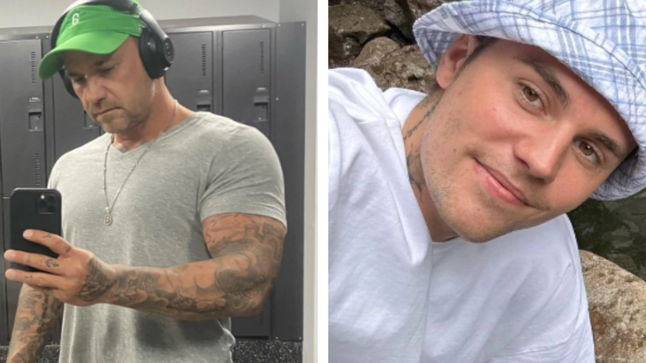 Jeremy Bieber, Justin Bieber (Image credit: Instagram) Jeremy Bieber, Justin Bieber (Image credit: Instagram)