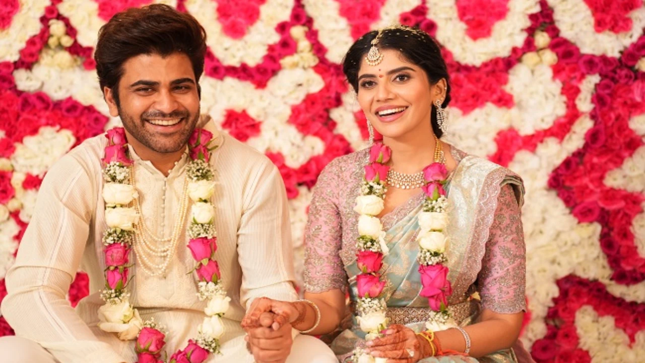 Sharwanand and Rakshita Reddy Haldi Ceremony: Groom pushed into ...