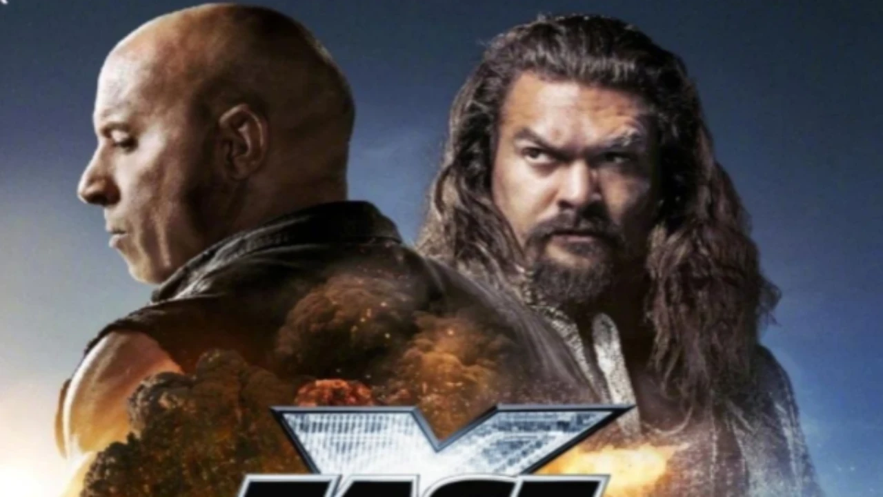 Jason Momoa and Vin Diesel in Fast X (Image via IMDb)