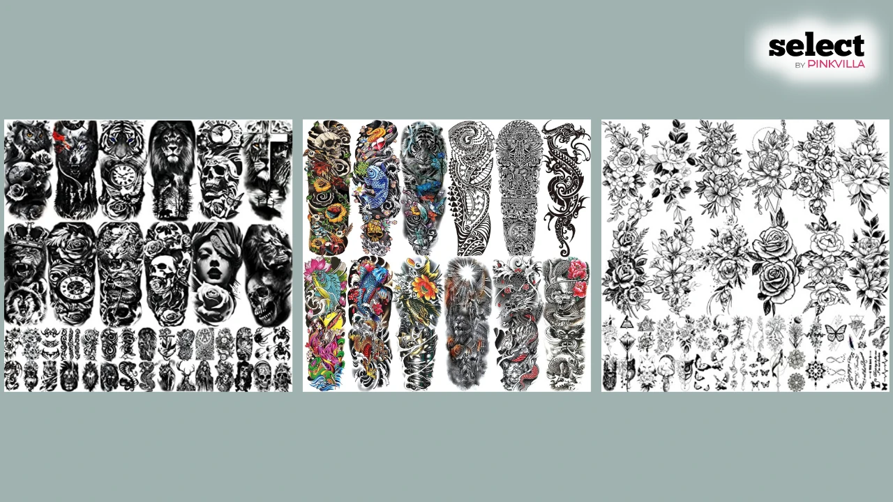 15 Best Temporary Tattoos for a Detailed And Realistic Vibe PINKVILLA