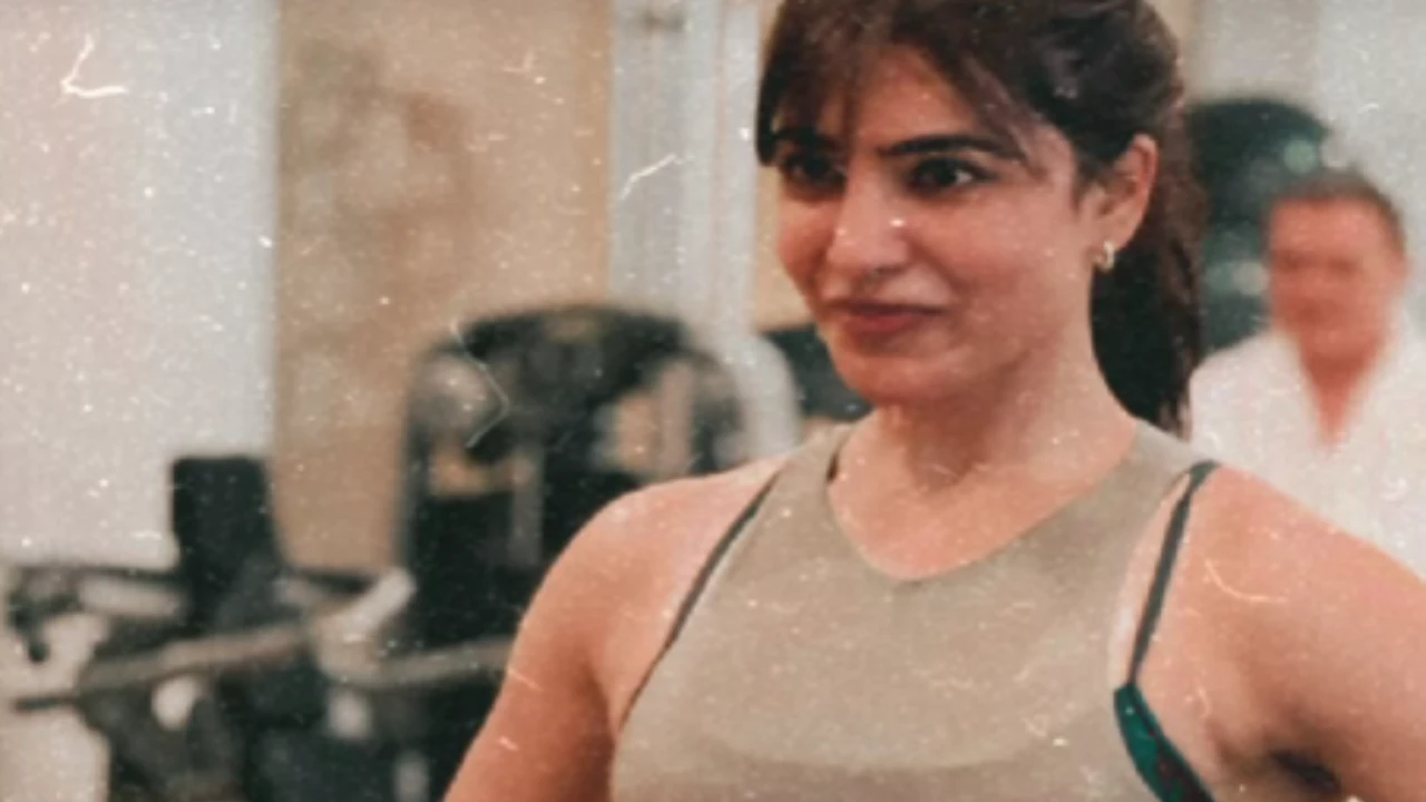 Samantha Ruth Prabhu flaunts toned abs after intense workout; Enjoys ice cream, makes a call to 'Hope' (PC: Samantha Ruth Prabhu Instagram) Samantha Ruth Prabhu Instagram