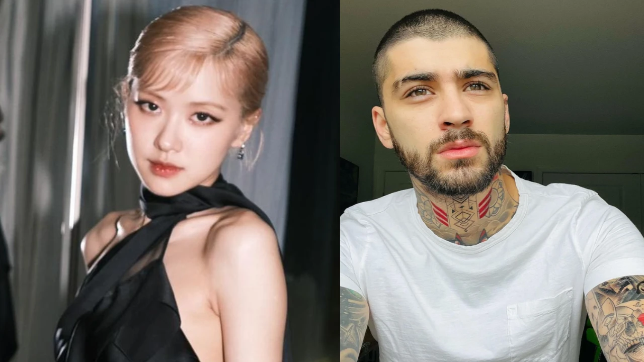 Rosé and Zayn; Picture Courtesy: Rosé, Zayn’s IG Rosé and Zayn; Picture Courtesy: Rosé, Zayn’s IG