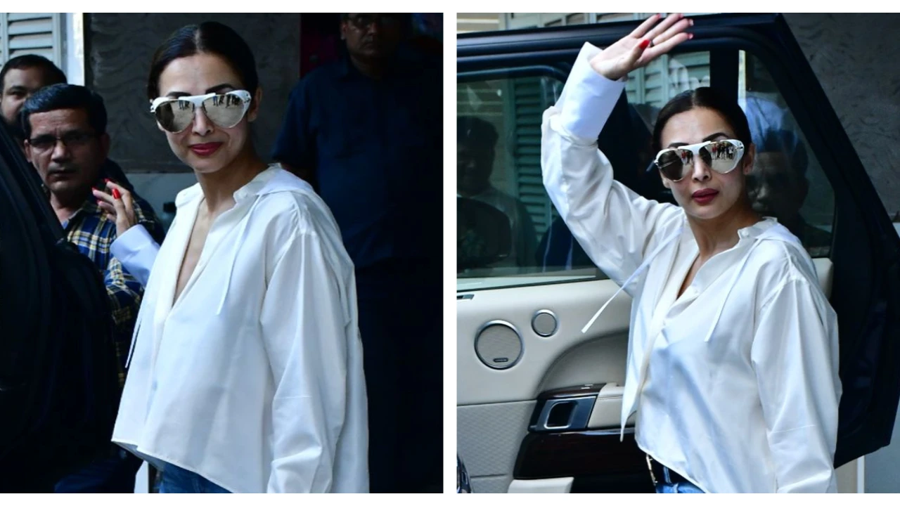 Malaika Arora slays the casual ensemble with a Miu Miu shoulder bag that comes with a HEFTY price tag malaika-arora-bollywood-casual-wear-miu-miu-fashion
