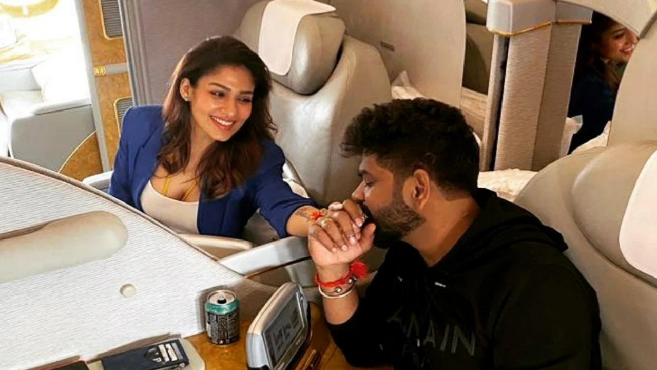 Nayanthara and Vignesh Shivan (Image credits: Instagram) Nayanthara, Vignesh Shivan