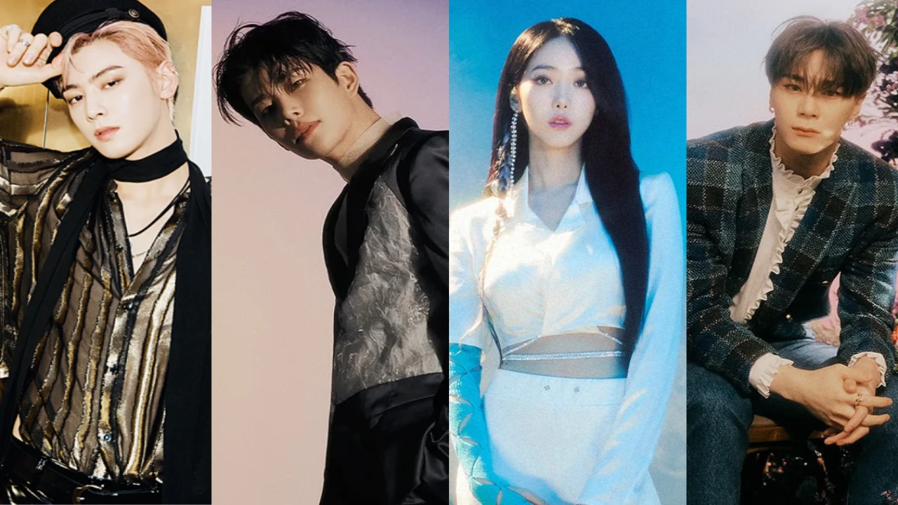 Cha Eun Woo, MJ, SinB, Moonbin; Picture Courtesy: Fantagio, BPM Entertainment Cha Eun Woo, MJ, SinB, Moonbin; Picture Courtesy: Fantagio, BPM Entertainment