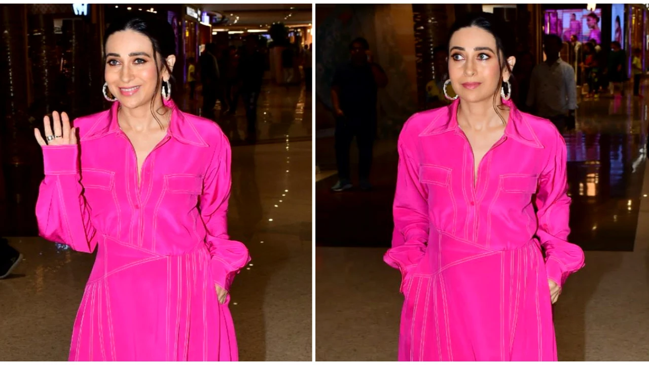 Karisma Kapoor's LoveBirds shirt dress is in the best interest of Summer chic and comfort; Know its cost Karisma Kapoor, celebrity style, Bollywood, shirt dresses, Summer fashion,