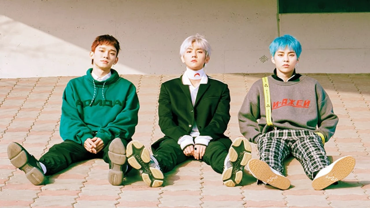 EXO's Chen, Baekhyun, Xiumin: courtesy of SM Entertainment EXO's Chen, Baekhyun, Xiumin: courtesy of SM Entertainment