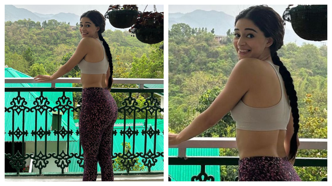 Ananya Panday làm móng thể thao thẩm mỹ như một chuyên gia