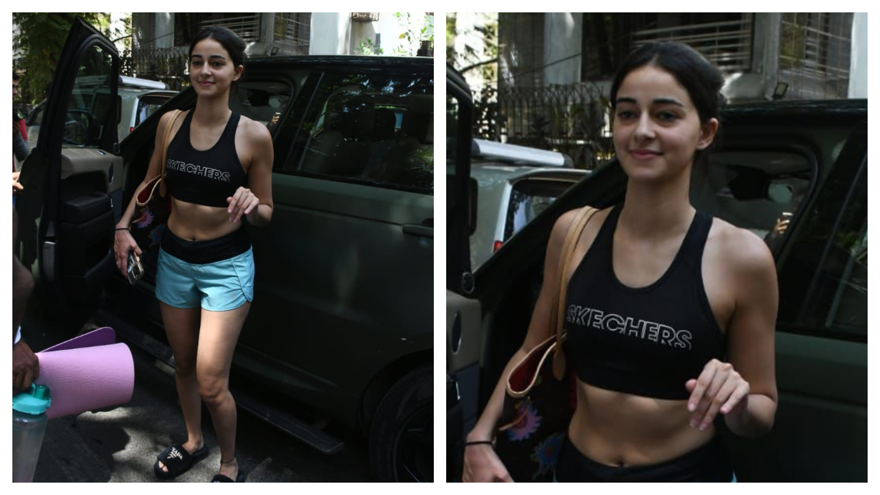 Ananya Panday làm móng thể thao thẩm mỹ như một chuyên gia