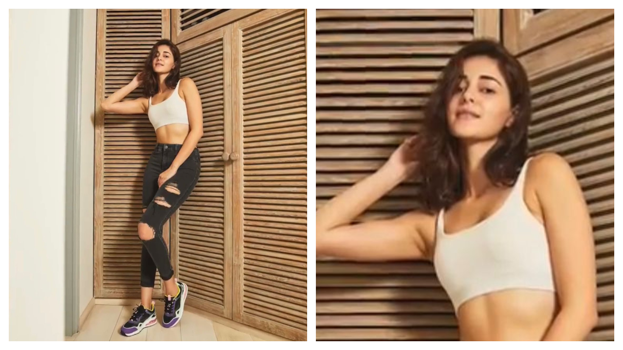 Ananya Panday làm móng thể thao thẩm mỹ như một chuyên gia