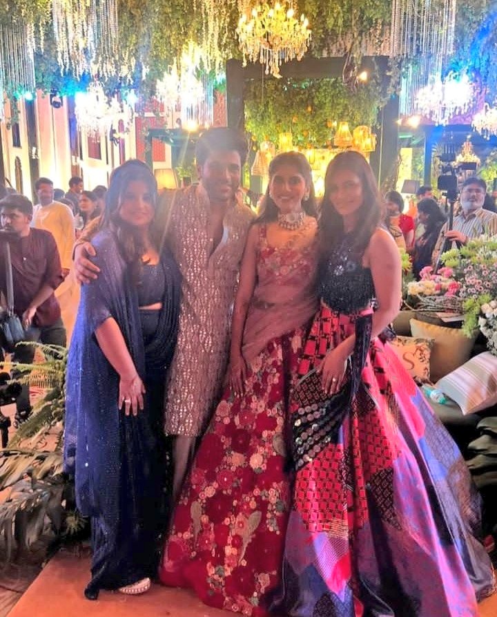 Sharwanand và Rakshita Reddy với khách mời