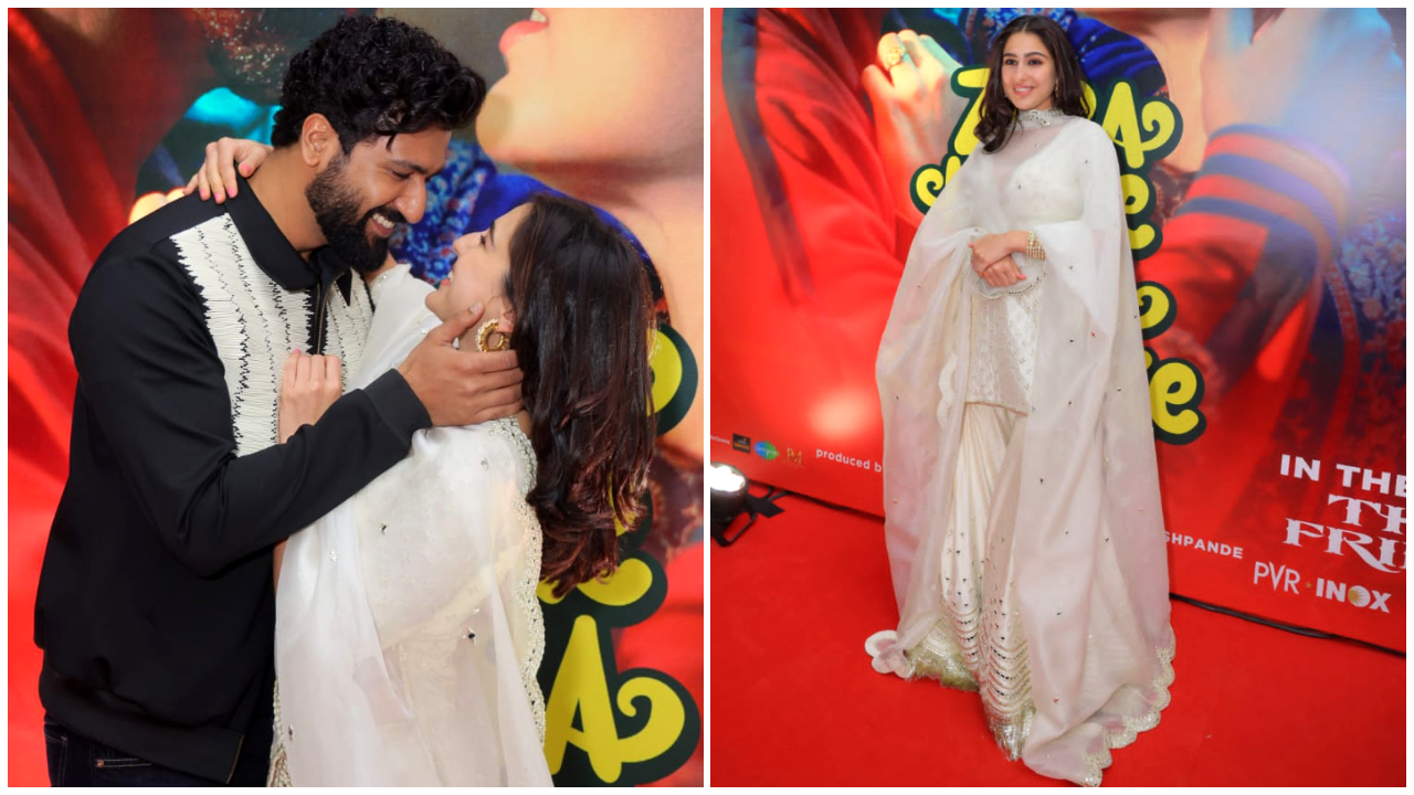 Sara Ali Khan tỏa sáng trong set đồ hơn 1 vạn Rs của Abhinav Mishra sharara trông sang trọng đúng chất lễ hội 