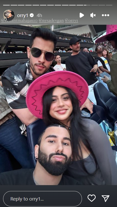 Nysa Devgan at Beyonce's concert in London