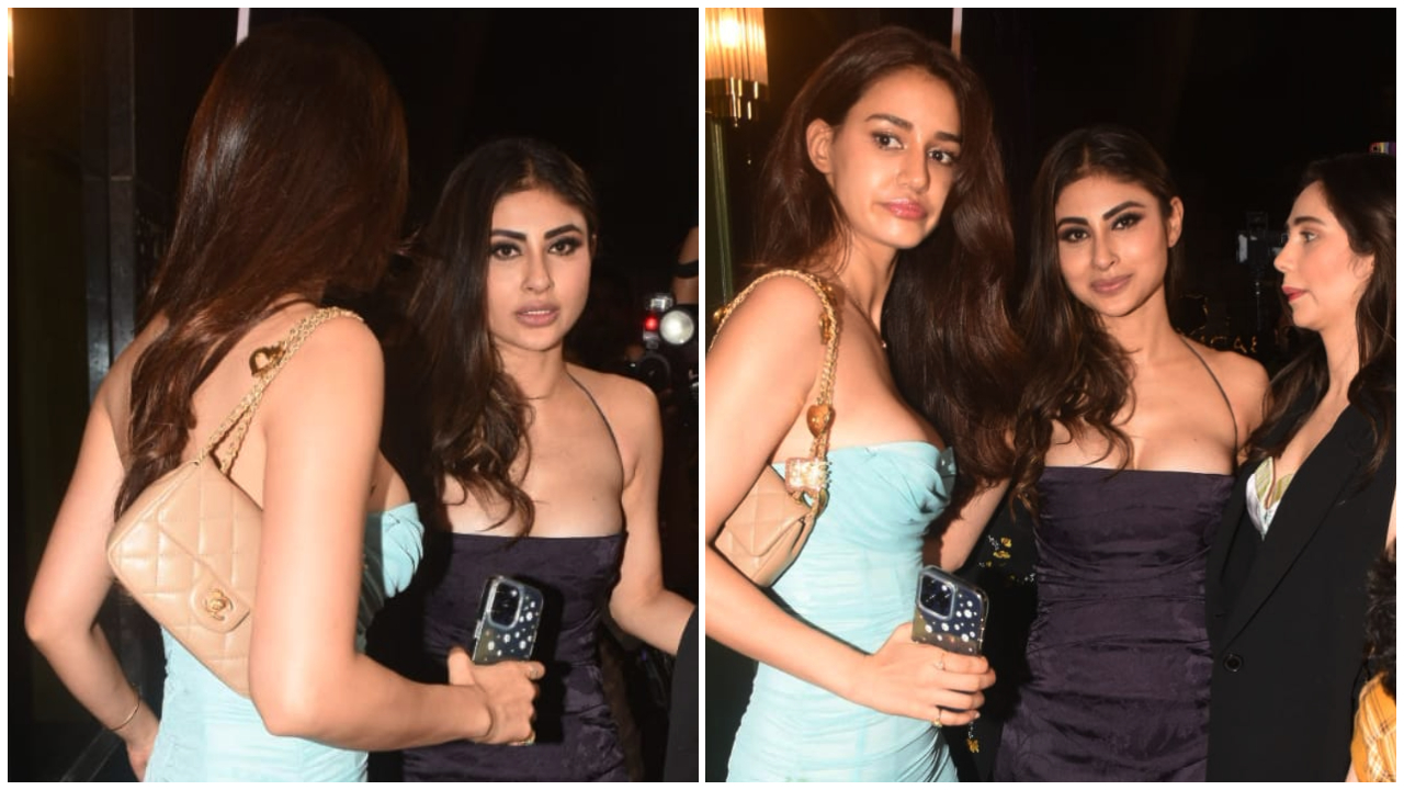 Chiếc váy xếp nếp Oh Polly của Disha Patani được tạo kiểu với túi tote Chanel chứng tỏ cô là một cô gái tiệc tùng sành điệu