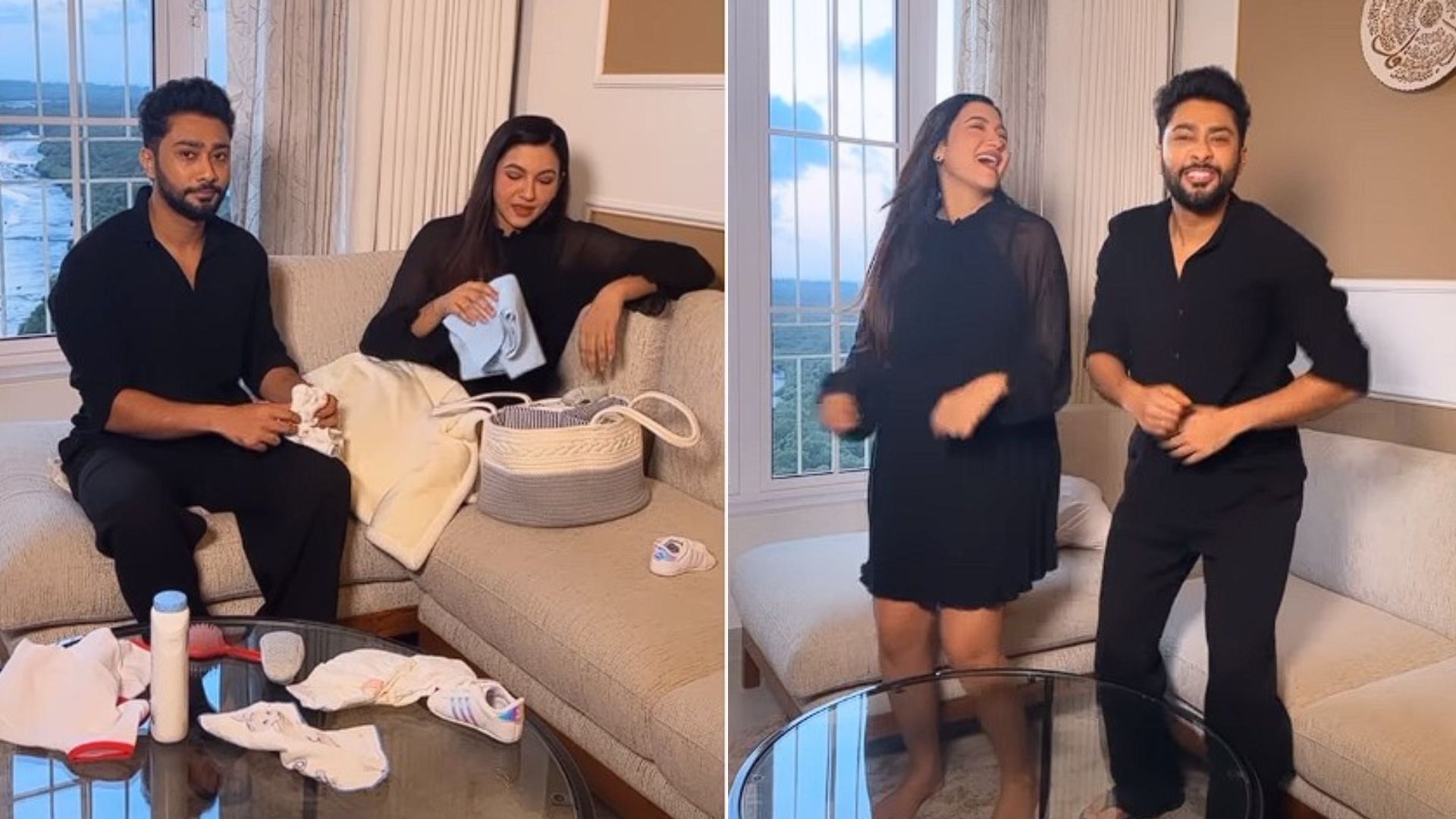 WATCH: Gauahar Khan and Zaid Darbar enjoy the ‘beauty of life’ before and after having a baby WATCH: Gauahar Khan and Zaid Darbar enjoy the ‘beauty of life’ before and after having a baby