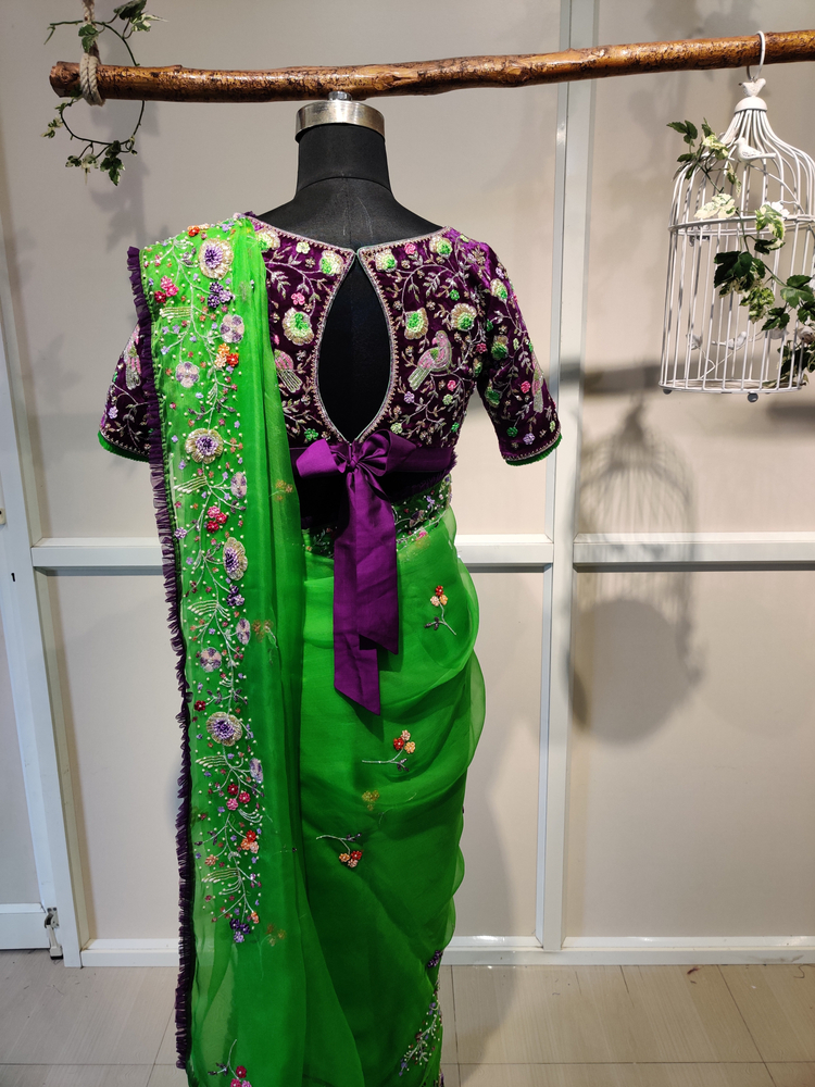 Amazing saree blouse designs