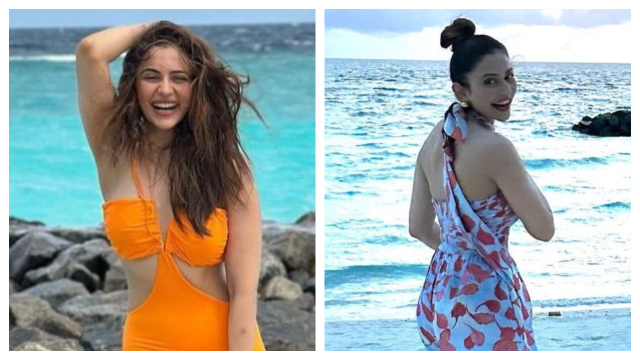Rakul Preet Singh đã ghi những bàn thắng lớn theo phong cách bãi biển trong khi tung ra những bức ảnh từ kỳ nghỉ ở Maldives của cô ấy