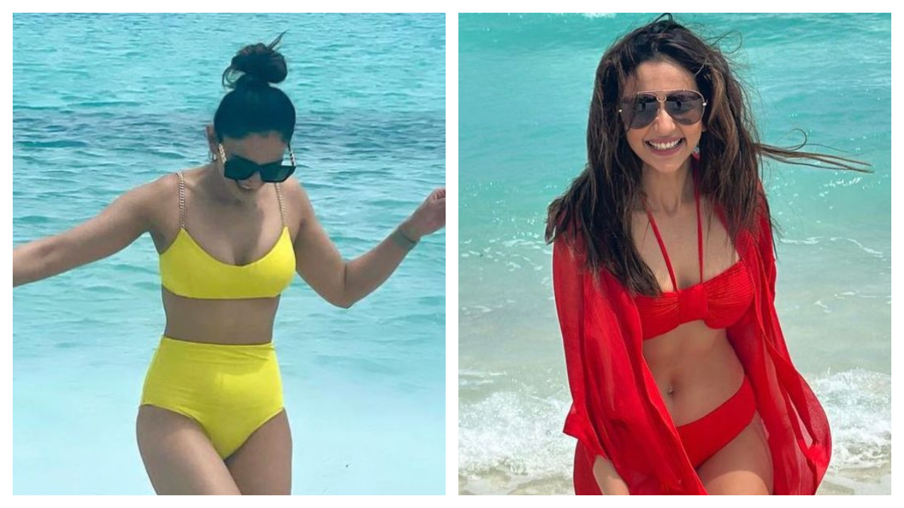Rakul Preet Singh đã ghi những bàn thắng lớn theo phong cách bãi biển trong khi tung ra những bức ảnh từ kỳ nghỉ ở Maldives của cô ấy