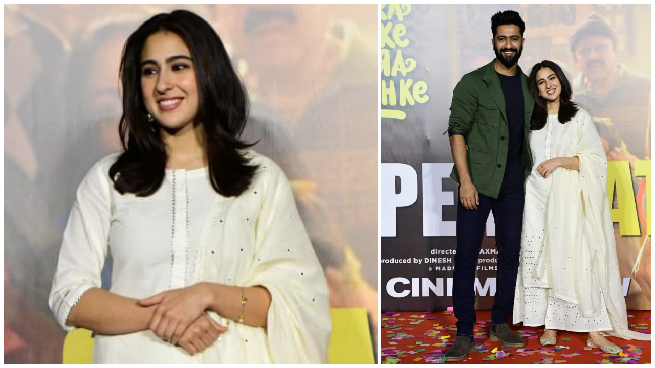 Love Aaj Kal 2 Promotions: Sara Ali Khan Stuns In A White Floral Outfit