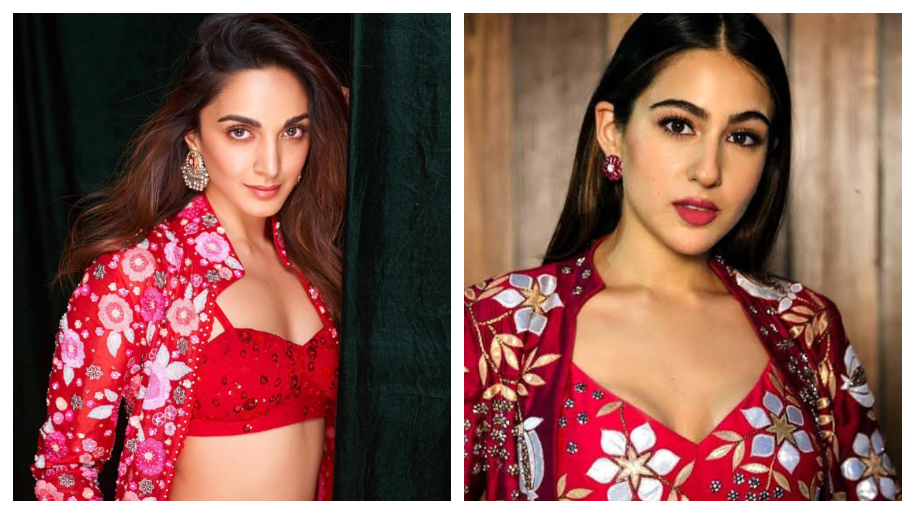Gương mặt thời trang: Kiara Advani hoặc Sara Ali Khan;  Bộ đồng phục áo khoác Nachiket Barve của ai phù hợp hơn?