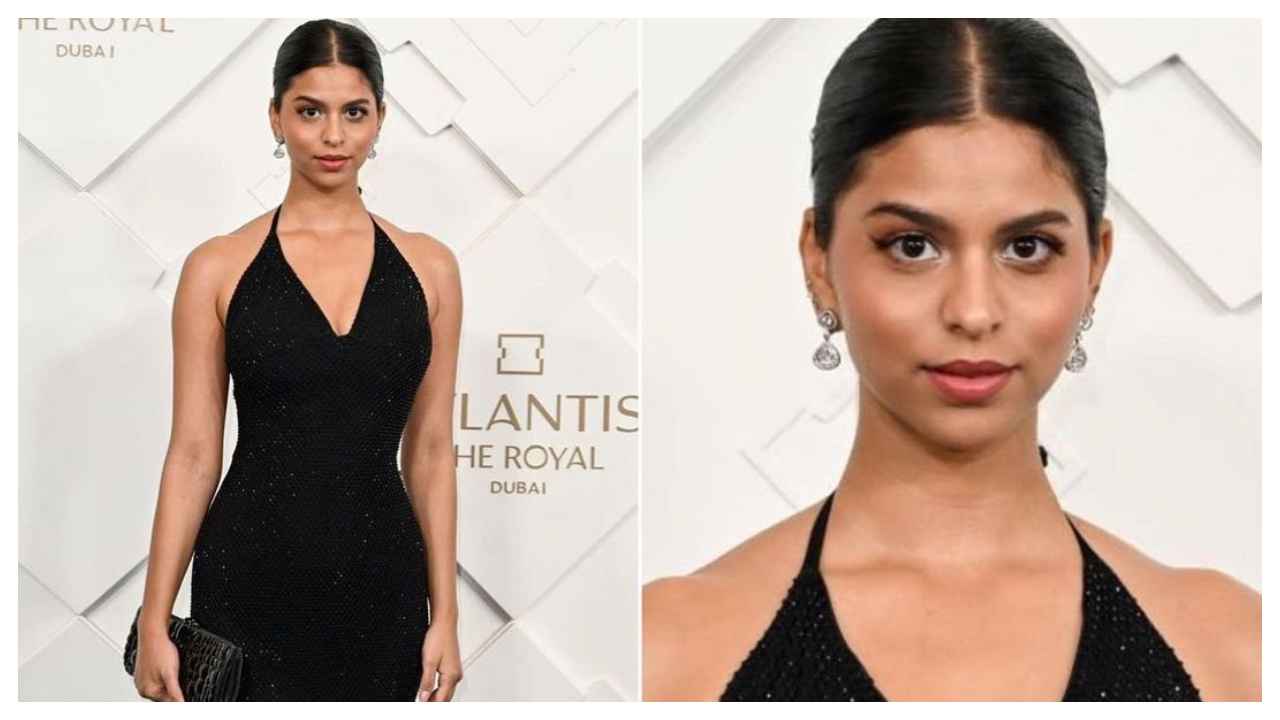 7 lần Suhana Khan diện đồ đen đẹp mê hồn
