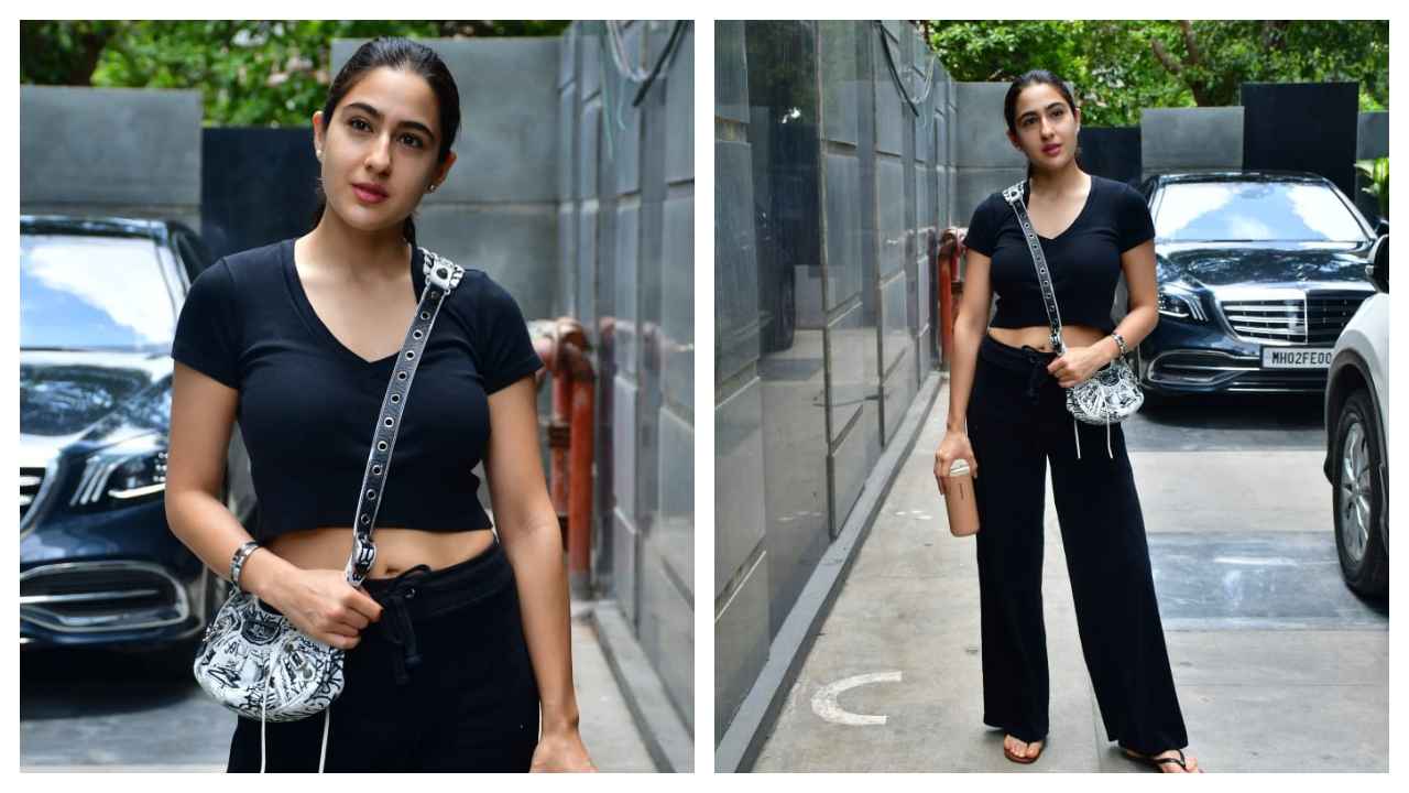 Sara Ali Khan comfortably shows off her classy Balenciaga bag that can  cover cost of a wedding; Check price | PINKVILLA